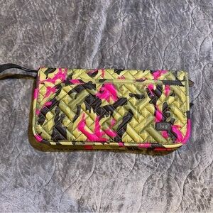 LUG Tango Travel RFID Wallet, Camo Berry, Carry Cards, Money & Passport